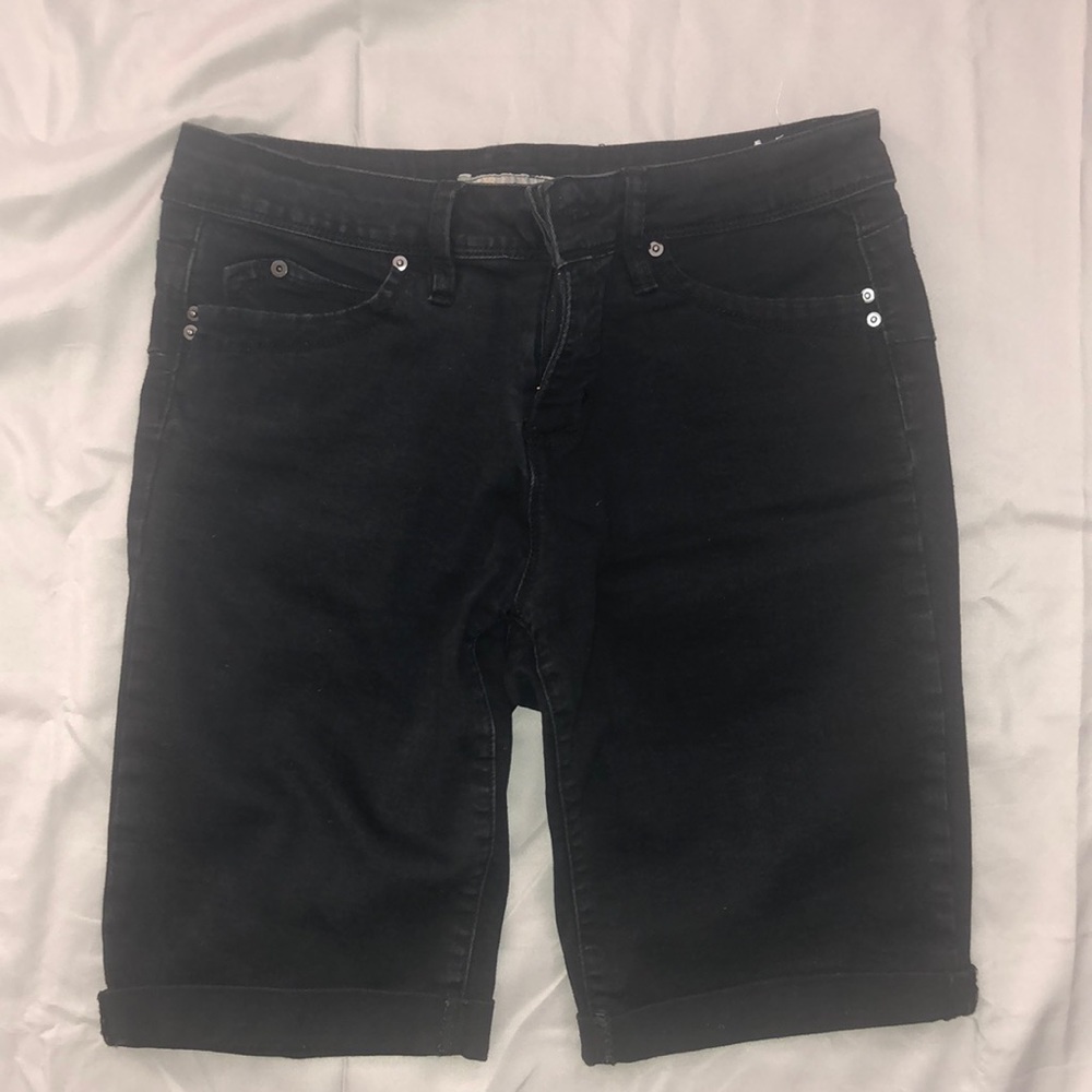 Black Bermuda Shorts